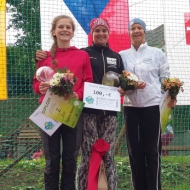 The fastest women: Magdaléna Koberová, Lisa Teichert and Ellen Mielke