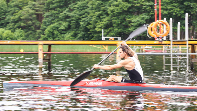 Thorlaf Berg (GER) at the Schorfheide Quadrathlon Angermünde (GER) 2015 (c) Sportsclub Schorfheide