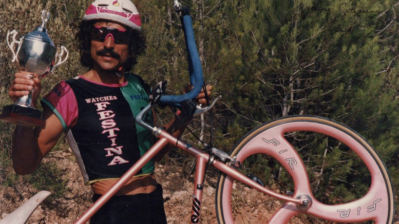 S. Ferrero (ITA) end of the 80s at the Quadrathlon in Ibiza