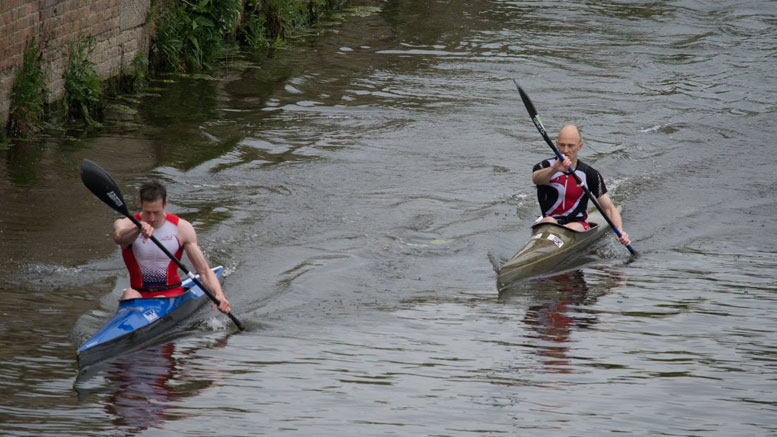 A. Norflok and A. Mason (both GBR) at the Brigg Bomber Quadrathlon (GBR) 2016 (c) WildCoyPhotography