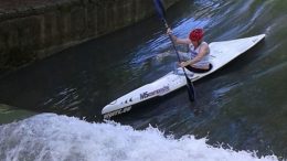 Peter Moysey (NZL) at the Canoe-Triathlon Munich (GER) 2017 (c) Moysey