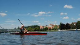 Ellen Mielke (GER) at Quadrathlon Týn nad Vltavou (CZE) 2011 (c) canoemar.cz