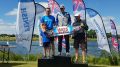 R. Noval (ESP), T. Sovboda (ESP), J. Brewer (GBR) at Box End Quadrathlon (GBR) 2017 (c) QuadRac Racing