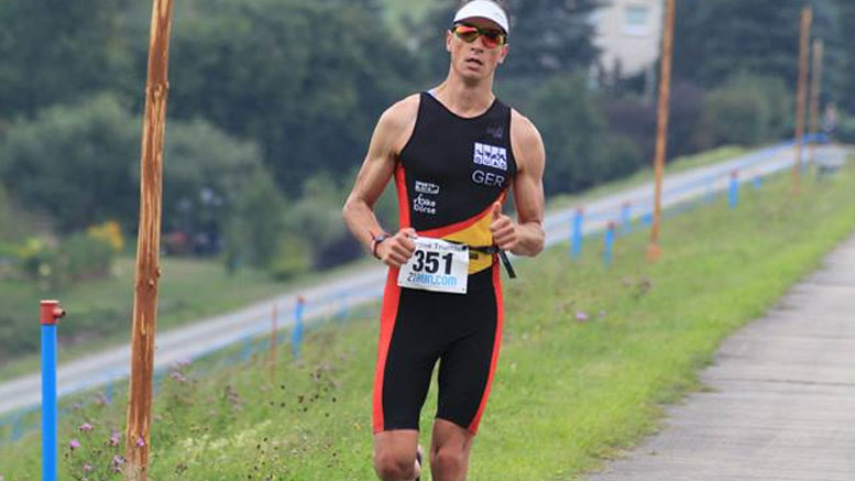 Stefan Teichert (GER) at Bergsee Quadrathlon Ratscher (GER) 2013 (c) J. Kastner