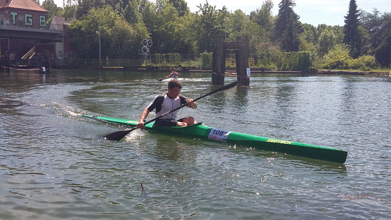 Jens Wintermayr (GER) at Quadrathlon Hannover (GER) 2019 (c) L. Teichert