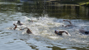 Quadrathlon Tiszafüred (HUN) 2020 (c) Sri Chinmoy Marathon Team