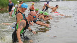 Start beim Quadrathlon Wassersuppe (GER) 2022 (c) L. Rohde